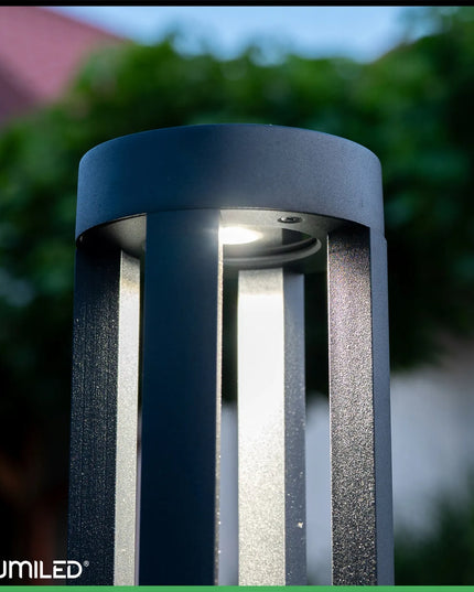 Lauko LED šviestuvas stovintis stulpelis 80cm 12W neperšlampamas