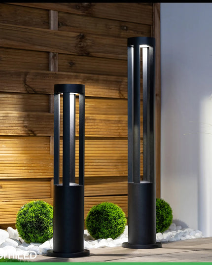 Lauko LED šviestuvas stovintis stulpelis 80cm 12W neperšlampamas