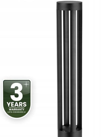Lauko LED šviestuvas stovintis stulpelis 80cm 12W neperšlampamas