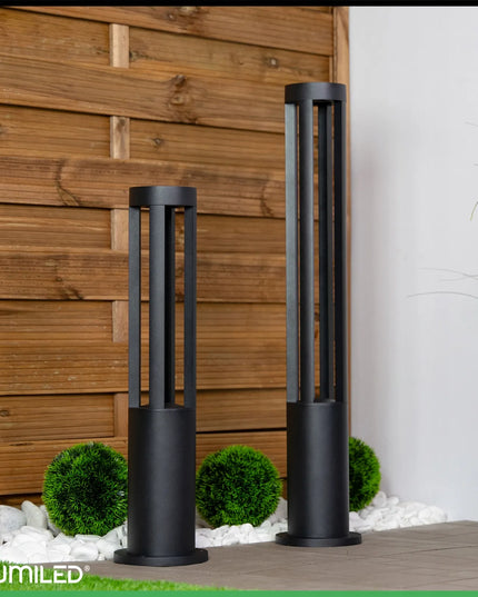 Lauko LED šviestuvas stovintis stulpelis 80cm 12W neperšlampamas