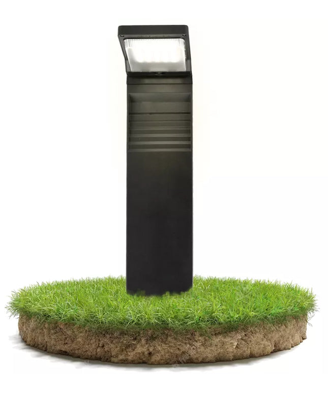 Saulės energija maitinamas sodo šviestuvas, 41 cm aukščio, IP65