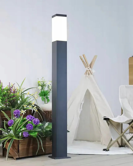 Pastatomas sodo šviestuvas stulpas Berge LED 60cm E27 dekoratyvinis aukštos kokybės