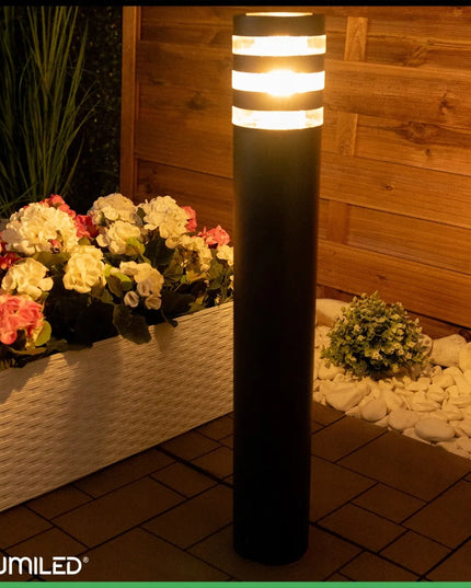 Pastatomas lauko šviestuvas 60cm Lumiled Ringo E27 LED