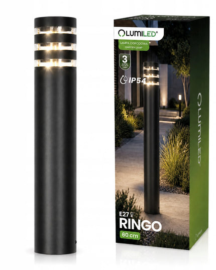 Pastatomas lauko šviestuvas 60cm Lumiled Ringo E27 LED