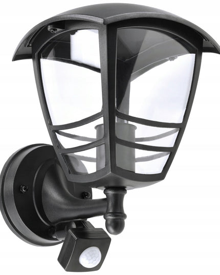 Lauko sodo šviestuvas su reguliuojamu judesio ir prieblandos jutikliu E27