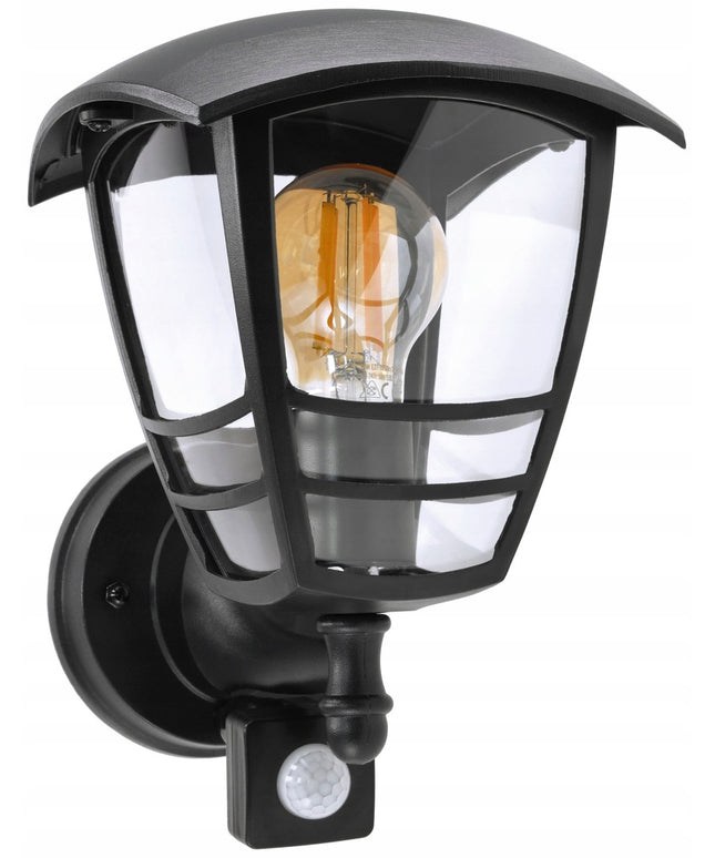 Lauko sodo šviestuvas su reguliuojamu judesio ir prieblandos jutikliu E27