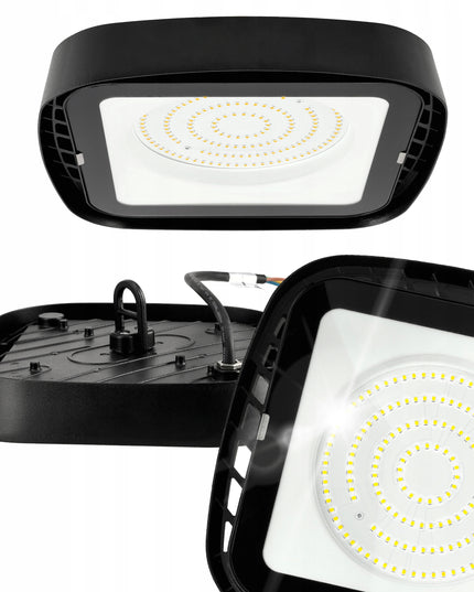 Pramoninė LED lempa 150W 16500lm Hermetiška High Bay Labai Galinga Lempa