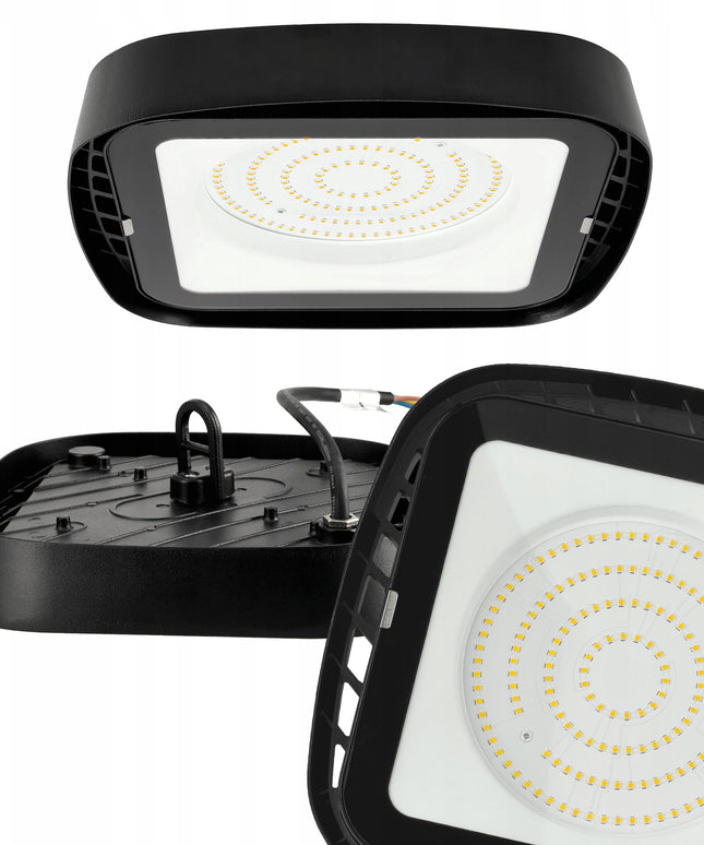 Pramoninė LED lempa 150W 16500lm Hermetiška High Bay Labai Galinga Lempa