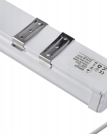 LED lubinis šviestuvas garažui 60W 120cm 5000lm dirbtuvėms, sandarus šviestuvas