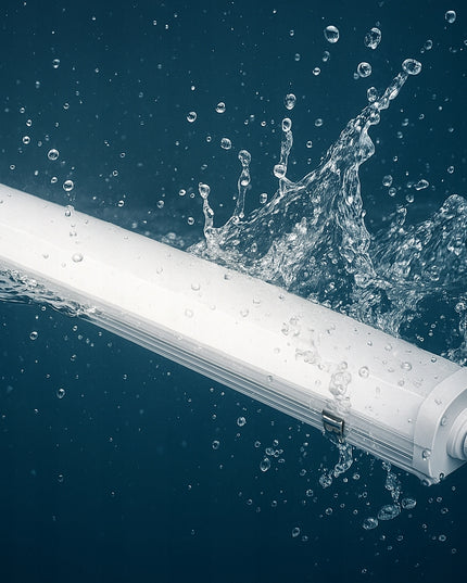 LED lubinis šviestuvas garažui 60W 120cm 5000lm dirbtuvėms, sandarus šviestuvas