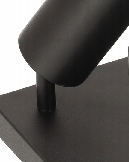 Lubinis LED šviestuvas Sieninis šviestuvas 4X GU10 JUODA PREMIUM tvirtas ir patvarus