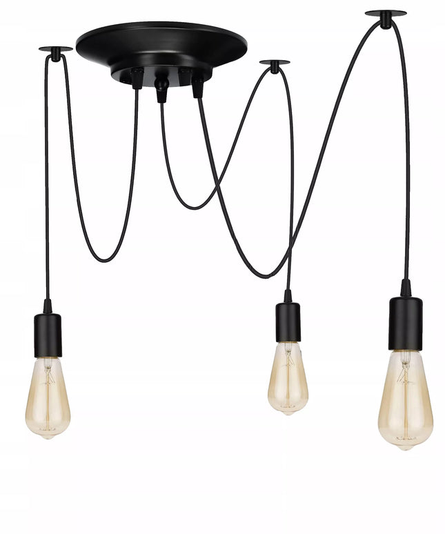 Smartled LED pakabinamas lubinis šviestuvas Loft Retro voras 3xE27