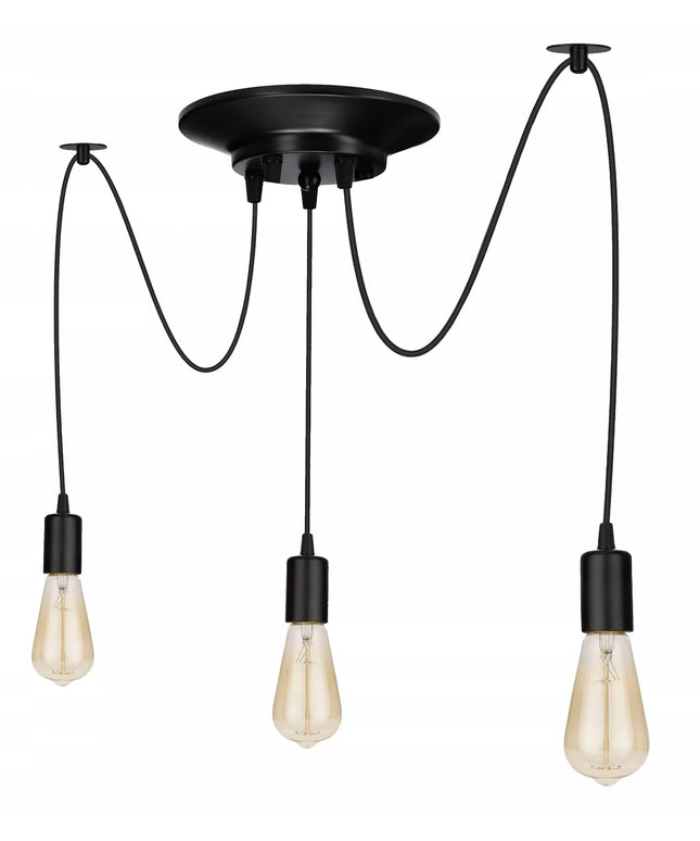 Smartled LED pakabinamas lubinis šviestuvas Loft Retro voras 3xE27