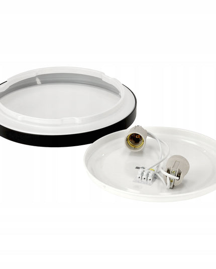 Lubinis plafonas LED 2xE27 APVALUS LARI-R LED lemputėms Aukšta kokybė