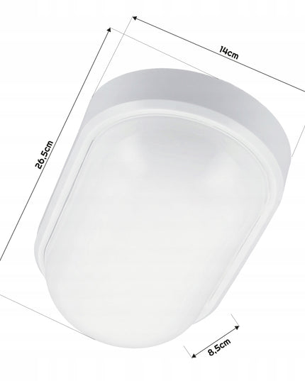 Lubinis šviestuvas Plafon LED 36W 2880lm Neutralus 4000K IP54 Montuojamas ant lubų