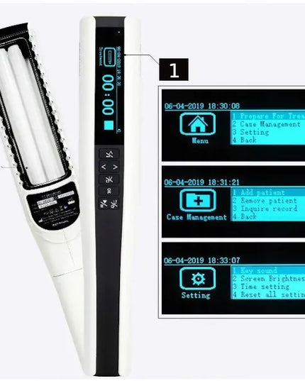 „Kernel“ UVB 311 nm fototerapijos lempa KN-4003BL2 STAND – psoriazei, vitiligui, egzemai ir galvos odai