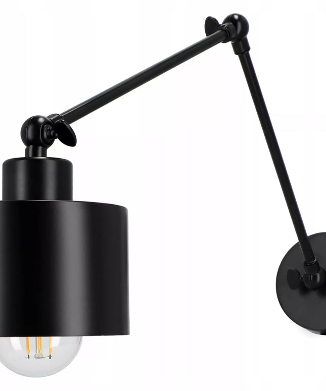 Sieninis šviestuvas LOFT Edison LED su jungikliu