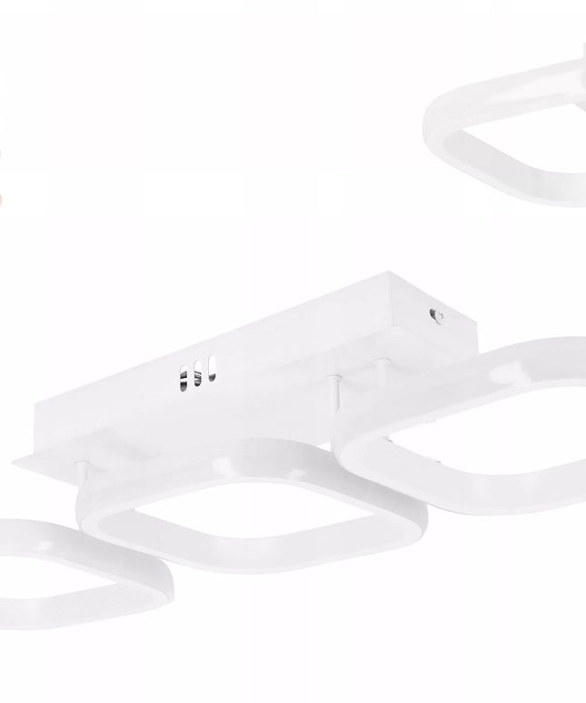 Smartled LED lubinis šviestuvas plafonas sietynas 66W TUYA programa 3 spalvos pultelis