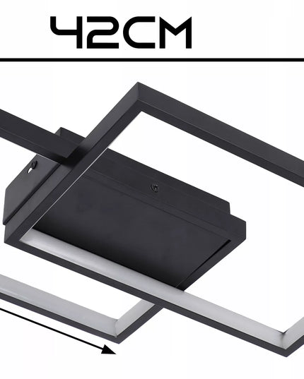 Lubinis šviestuvas PLAFON MODERN LED 70W + NUOTOLINIO VALDYMO PULTAS
