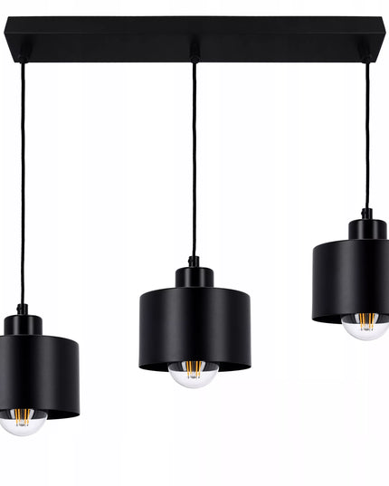 Pakabinamas lubinis šviestuvas Loft Retro stiliaus liustra