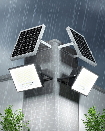 LED gatvės šviestuvas HALOGEN Saulės prožektorius 100W Saulės panelė Solar