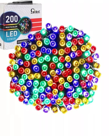 Lauko kalėdinė girlianda 200 LED švieselių