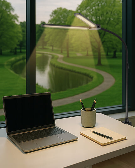 LED stalinė lempa mokyklai, braižymo lempa biurui, 14W CCT