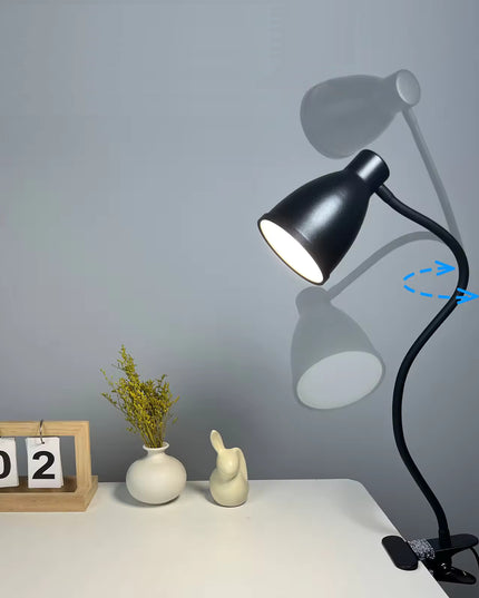 LED stalinė lempa su spaustuku, pritemdoma, 40xLED