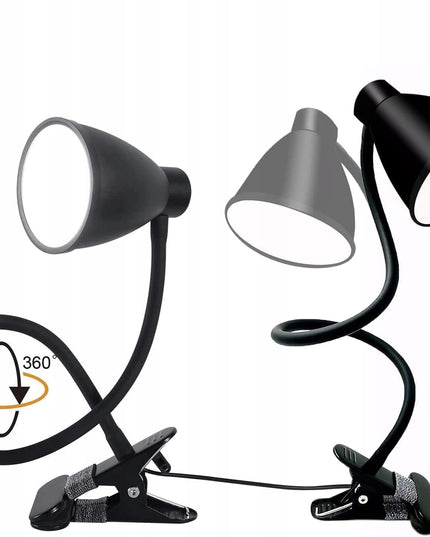 LED stalinė lempa su spaustuku, pritemdoma, 40xLED