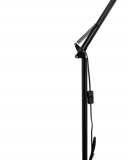 Grindinis stovintis LED šviestuvas, 1xE27, 185 cm, reguliuojamas, tvirtai pagamintas