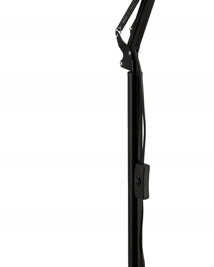 Grindinis stovintis LED šviestuvas, 1xE27, 185 cm, reguliuojamas, tvirtai pagamintas