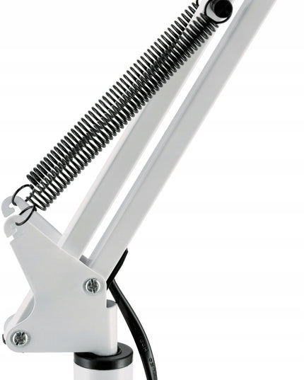 Stalinė LED lempa 1xE27 185CM Stabili + Reguliuojama BALTA