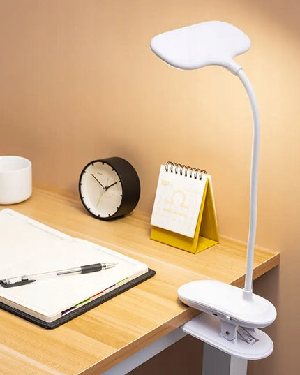 Stalinė LED lemputė su spaustuku, 5W, pritemdoma, su USB, 230V