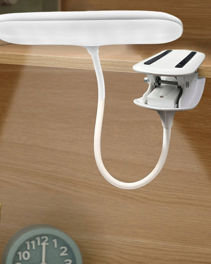 Stalinė LED lemputė su spaustuku, 5W, pritemdoma, su USB, 230V