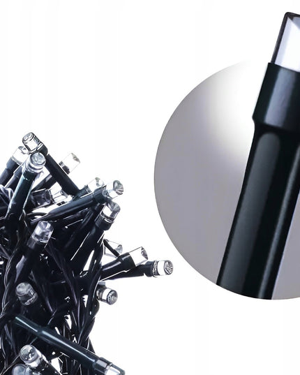 Kalėdinės girliandos 1000 LED Mėlynos LAUKUI / VIDAUS