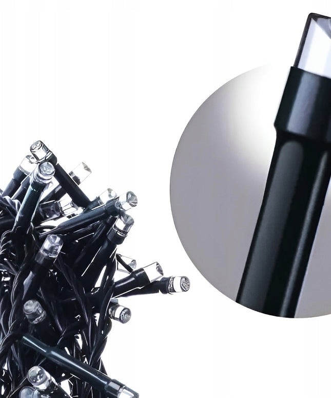 Kalėdinės girliandos 1000 LED Mėlynos LAUKUI / VIDAUS