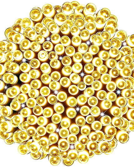 Kalėdinė girlianda 500 LED baltos šiltos LAUKE / VIDAUS