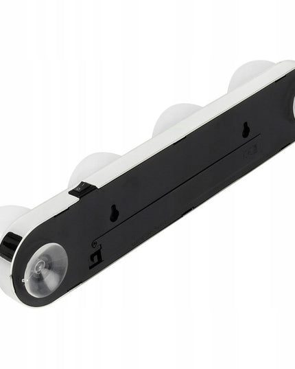 Lemputės ant veidrodžio, lempos su siurbtukais makiažo veidrodžiui, lempučių juosta