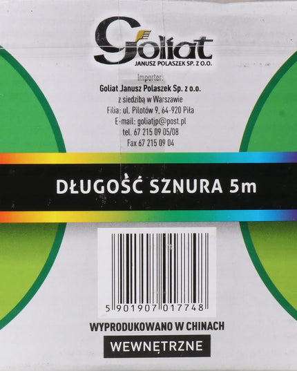 Goliat 100 LED „Ring“ kalėdinė girlianda, vidaus, įvairiaspalvė