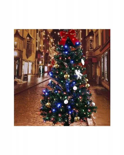 „Goliat“ 100 LED kalėdinė girlianda, skirta naudoti patalpose, šiltai balta šviesa