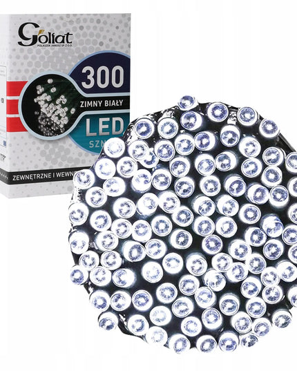 Goliat 300 LED kalėdinė girlianda, skirta naudoti patalpose ir lauke