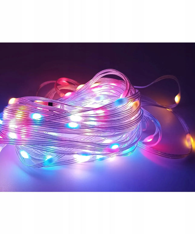 „Tuya Music“ „WiFi“ LED kalėdinė girlianda, 10 m