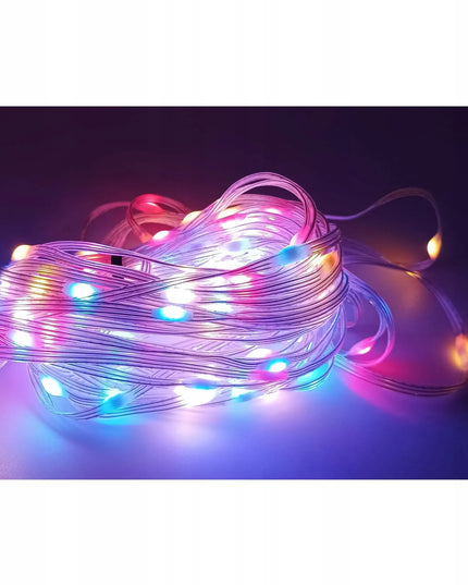 „Tuya Music“ „WiFi“ LED kalėdinė girlianda, 10 m
