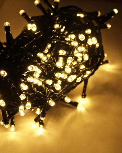 Kalėdinės lemputės CHOINKOWE 200 LED 8 funkcijos, su programatoriumi, 11,5 m laidas