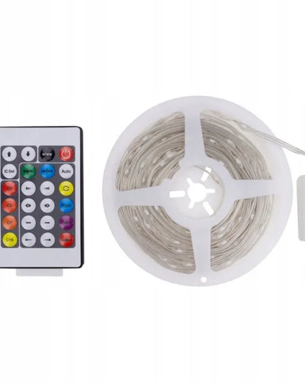 „Ecolight“ lauko kalėdinės girliandos, 200 RGB LED, 10 m, „Bluetooth“, USB