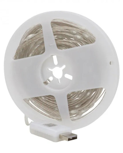 „Ecolight“ lauko kalėdinės girliandos, 200 RGB LED, 10 m, „Bluetooth“, USB