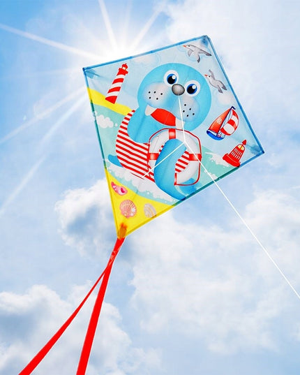 Kaitas JŪROS LIŪTAS spalvotas vaikams, vaikui, suaugusiems su uodega