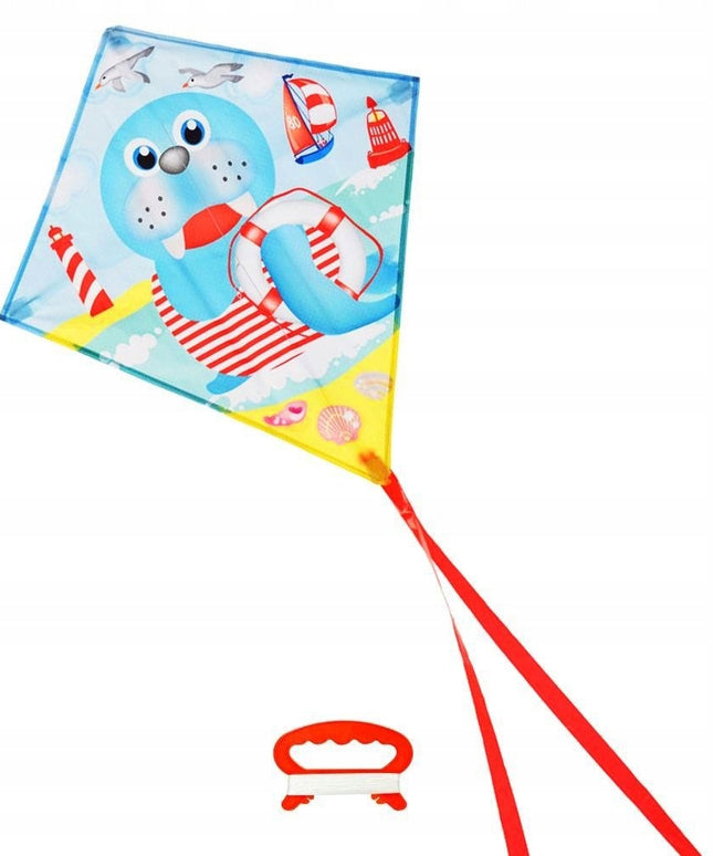 Kaitas JŪROS LIŪTAS spalvotas vaikams, vaikui, suaugusiems su uodega