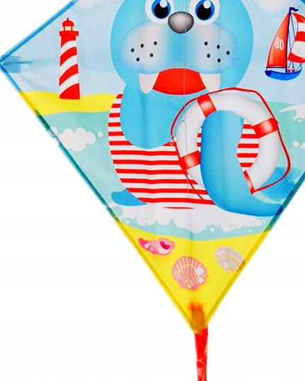 Kaitas JŪROS LIŪTAS spalvotas vaikams, vaikui, suaugusiems su uodega