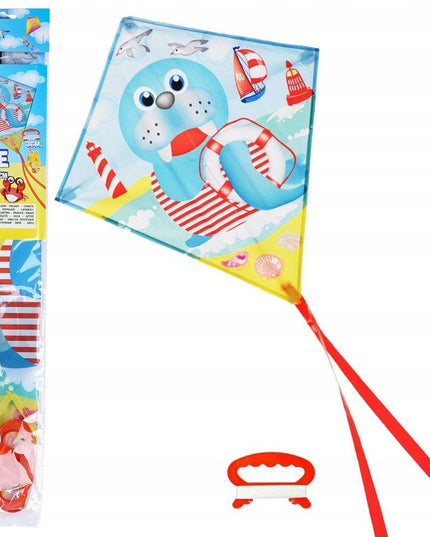 Kaitas JŪROS LIŪTAS spalvotas vaikams, vaikui, suaugusiems su uodega